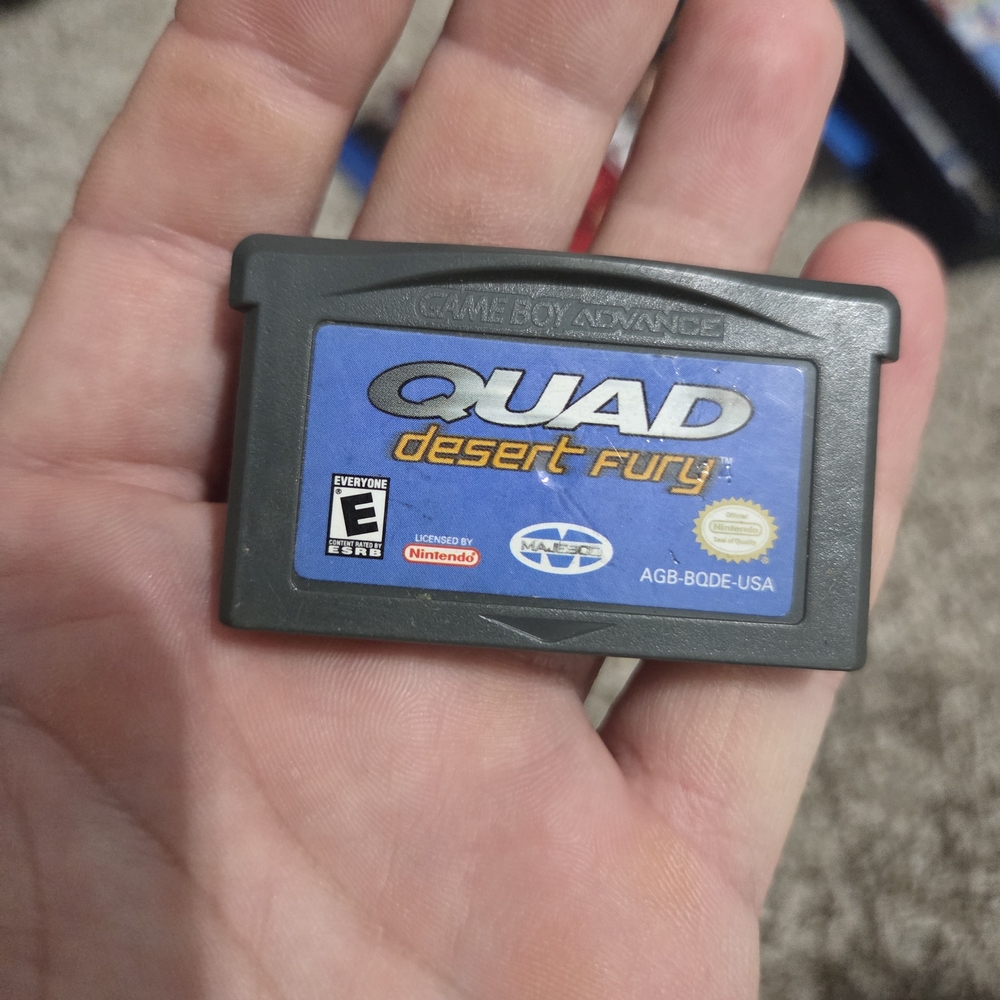 Quad Desert Fury Cartridge For Game Boy Advance